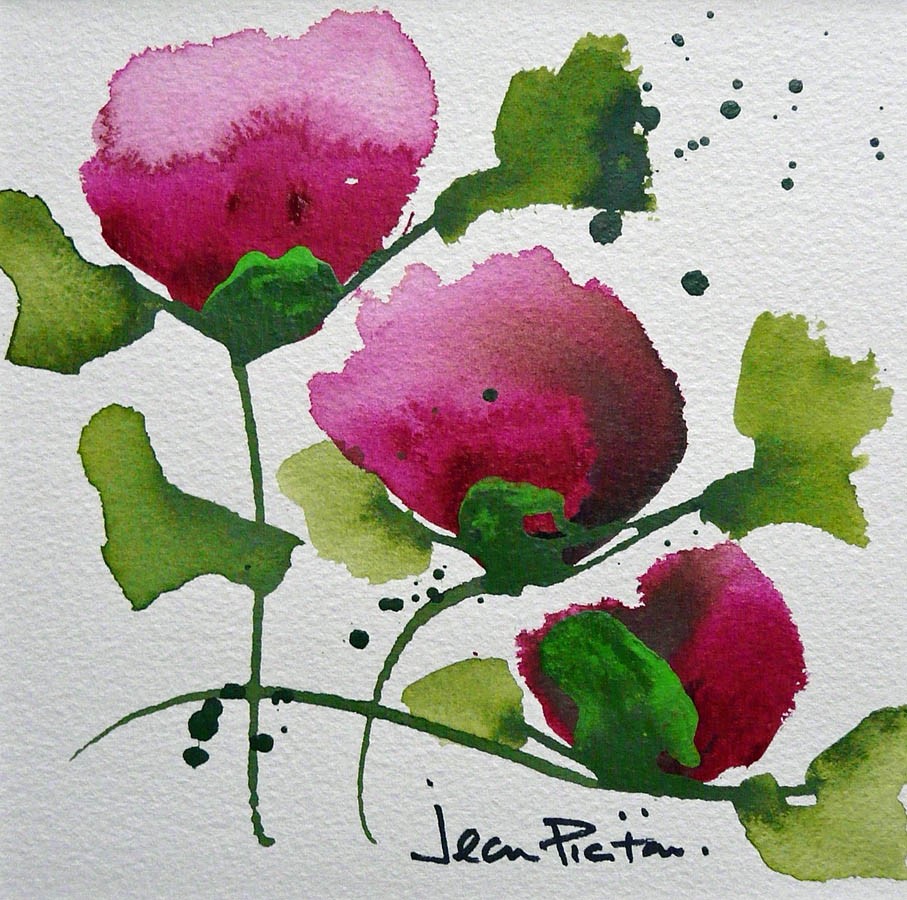 Pink Array by Jean Picton, Flowers