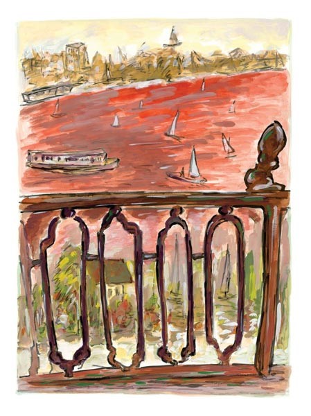 Vista from Balcony 2012 by Bob Dylan, Bob Dylan
