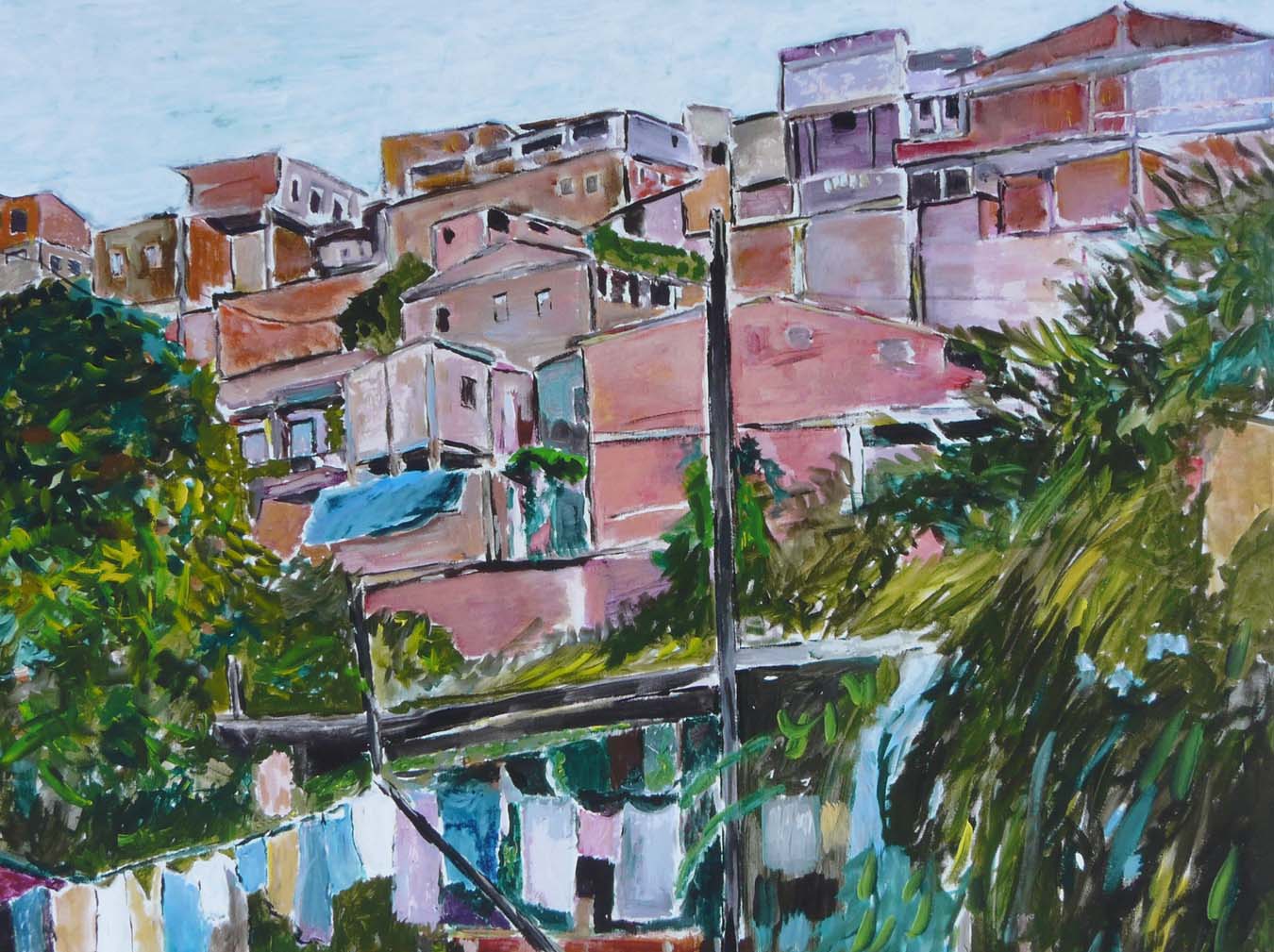 Favela Villa Broncos by Bob Dylan, Dylan