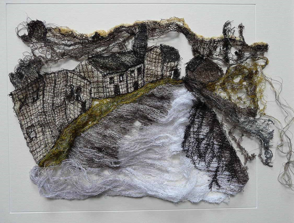 Diggle Canal by Hayley Murphy, 3D | Landscape | Textile | Water | Local