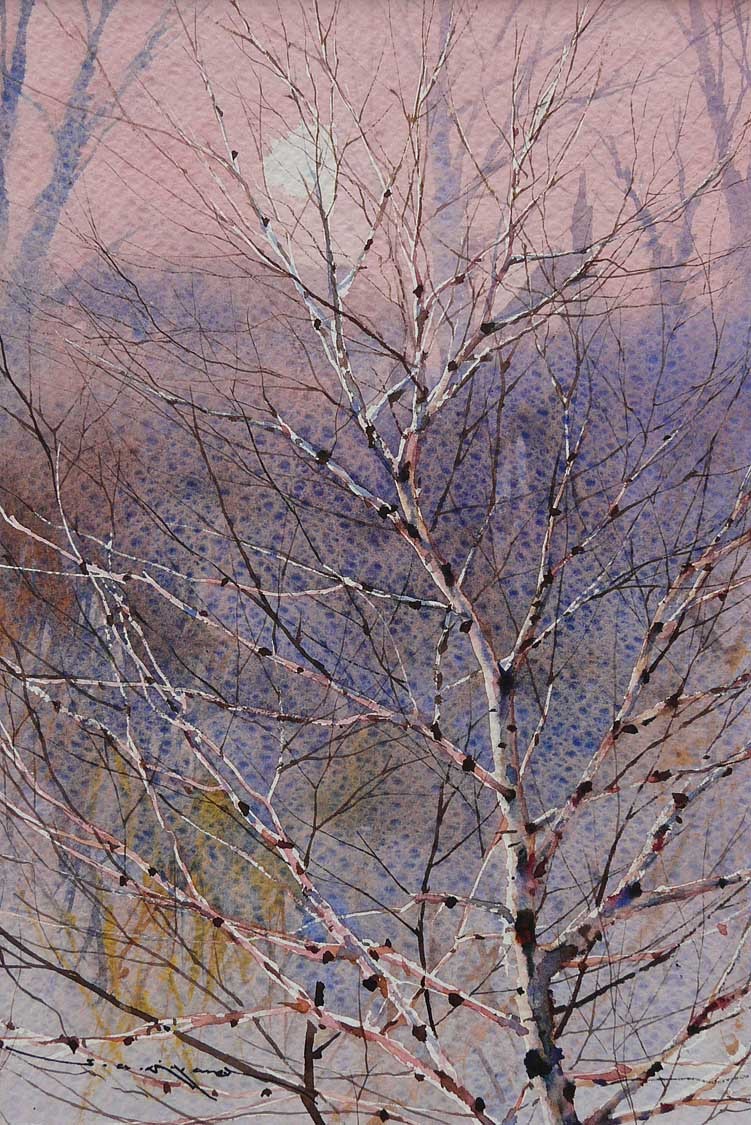 A Winters Afternoon by Ged Mitchell, Landscape | Special Offer