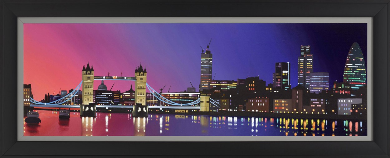 Nightfall, Tower Bridge by Neil Dawson, London | Landscape