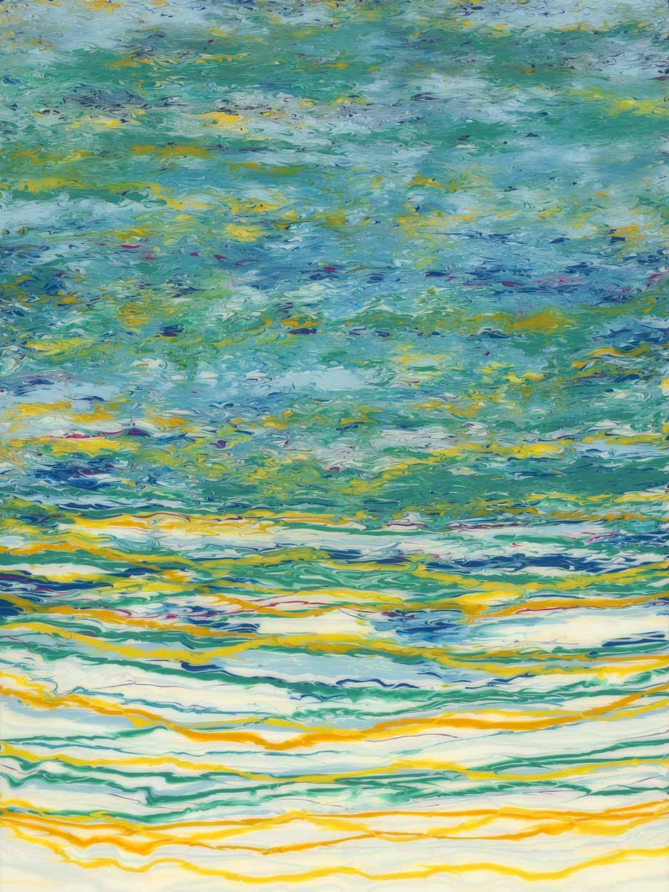 Reflections & Ripples Study No.1 by Alex Echo, Abstract