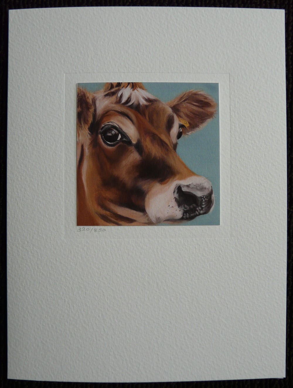 Clarabell - Limited Edition Card by Thuline, Cards | Cow