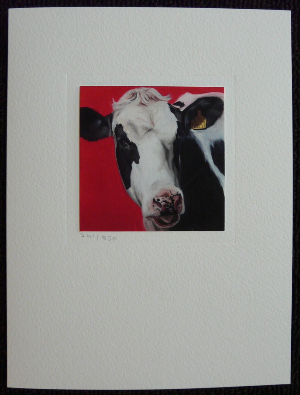 Daisy - Limited Edition Card by Thuline, Cow | Cards