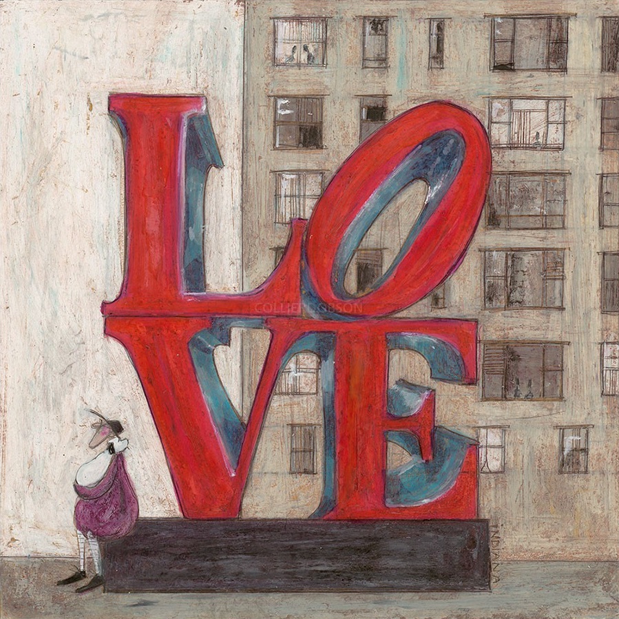 It's all we Need by Sam Toft, Animals | Love | Romance | Dog
