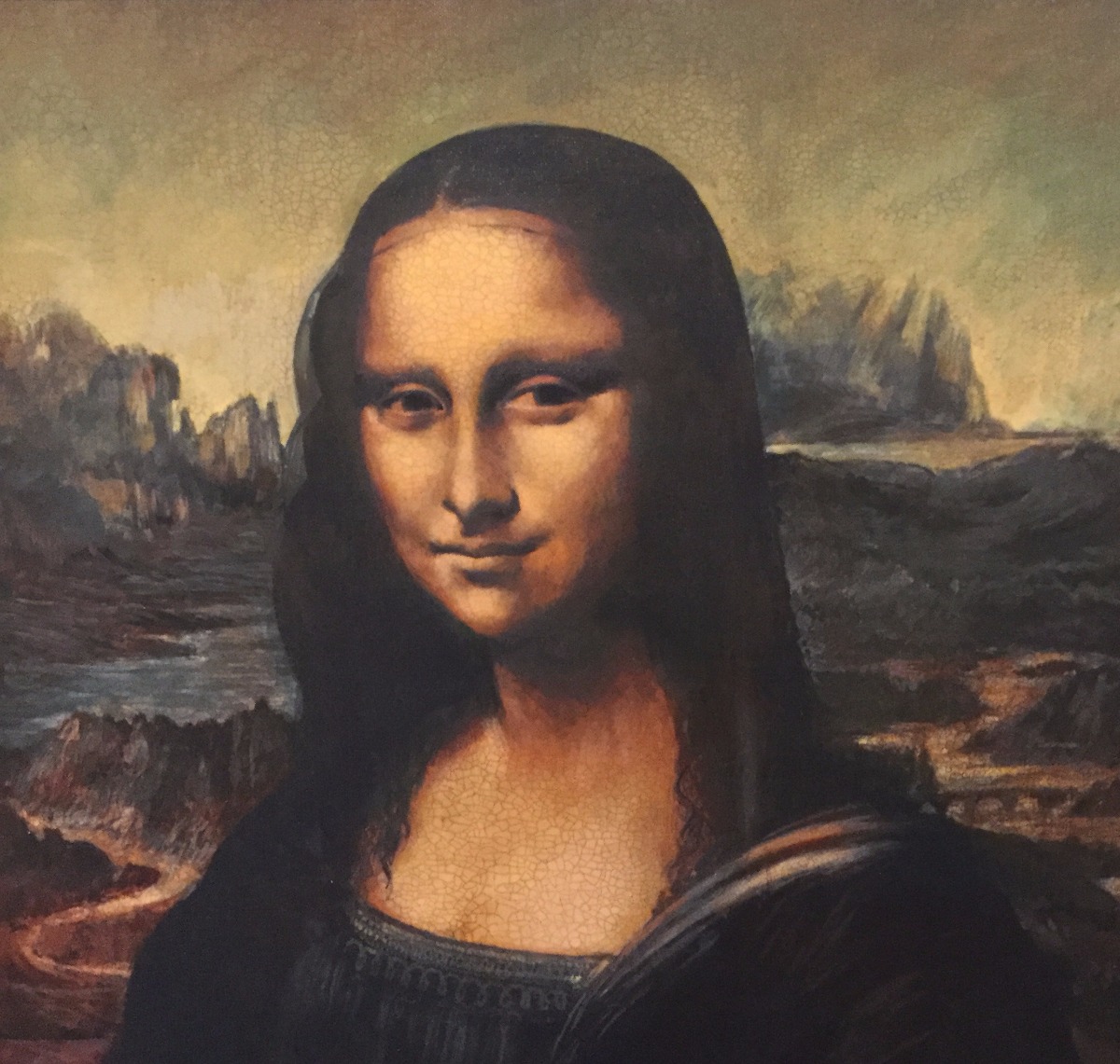Mona Lisa in the style of Leonardo Da Vinci by John Myatt