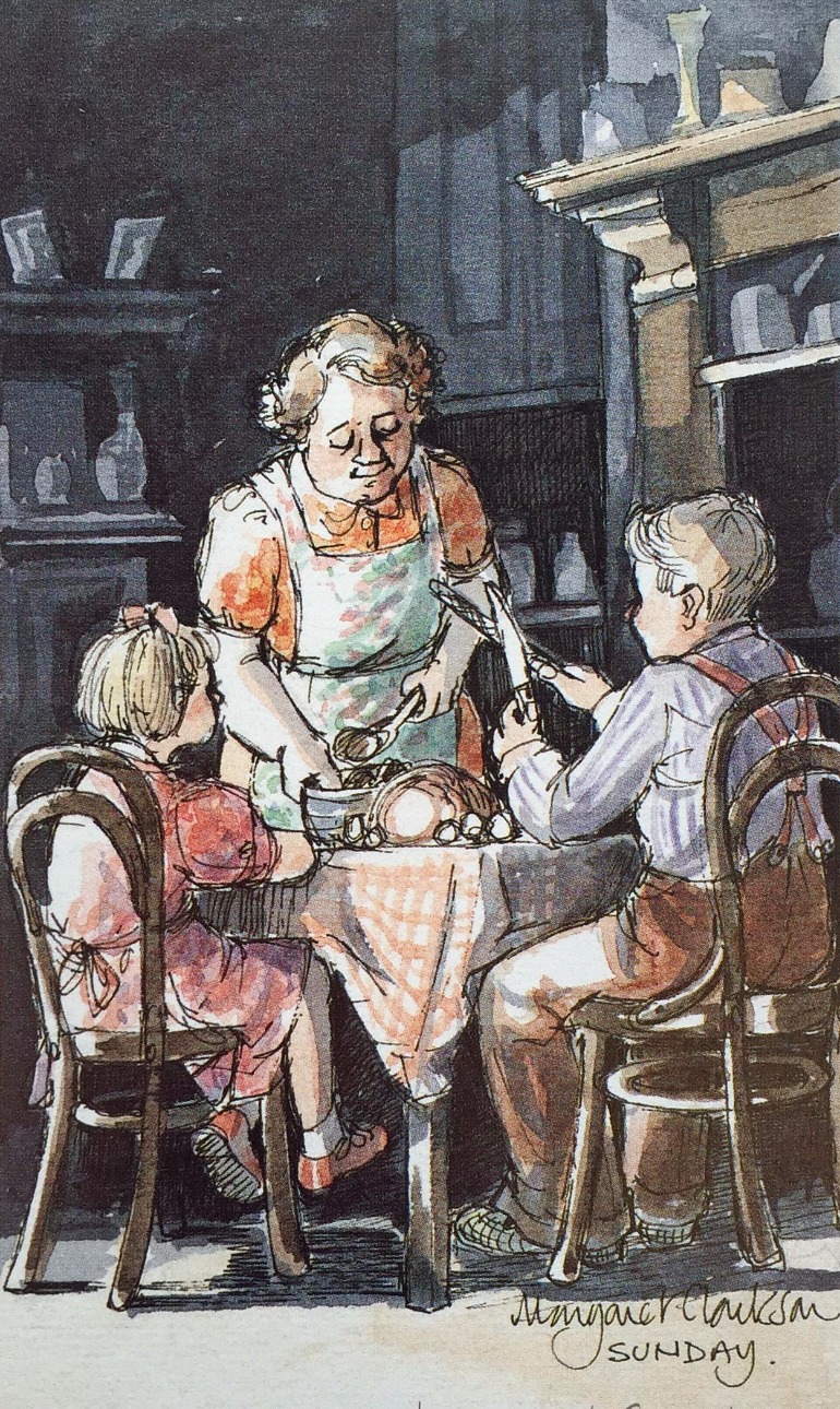 Saturday Sunday by Margaret Clarkson, Northern | Nostalgic | Family