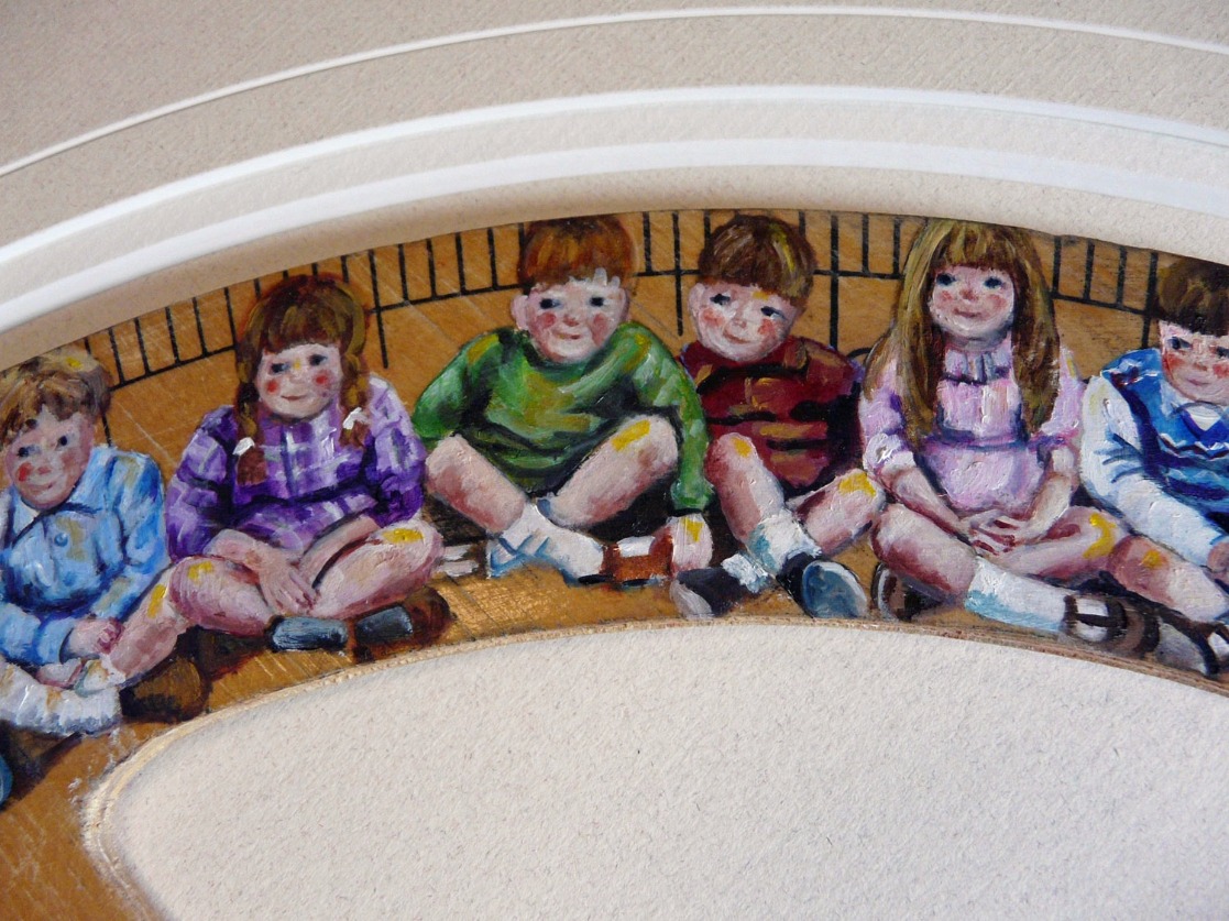 Round in Circles by Lindsay Madden, Children | Family | Nostalgic | Figurative | 3D
