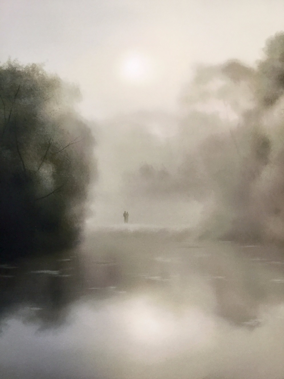 Lakeside Retreat by John Waterhouse, Landscape | Water