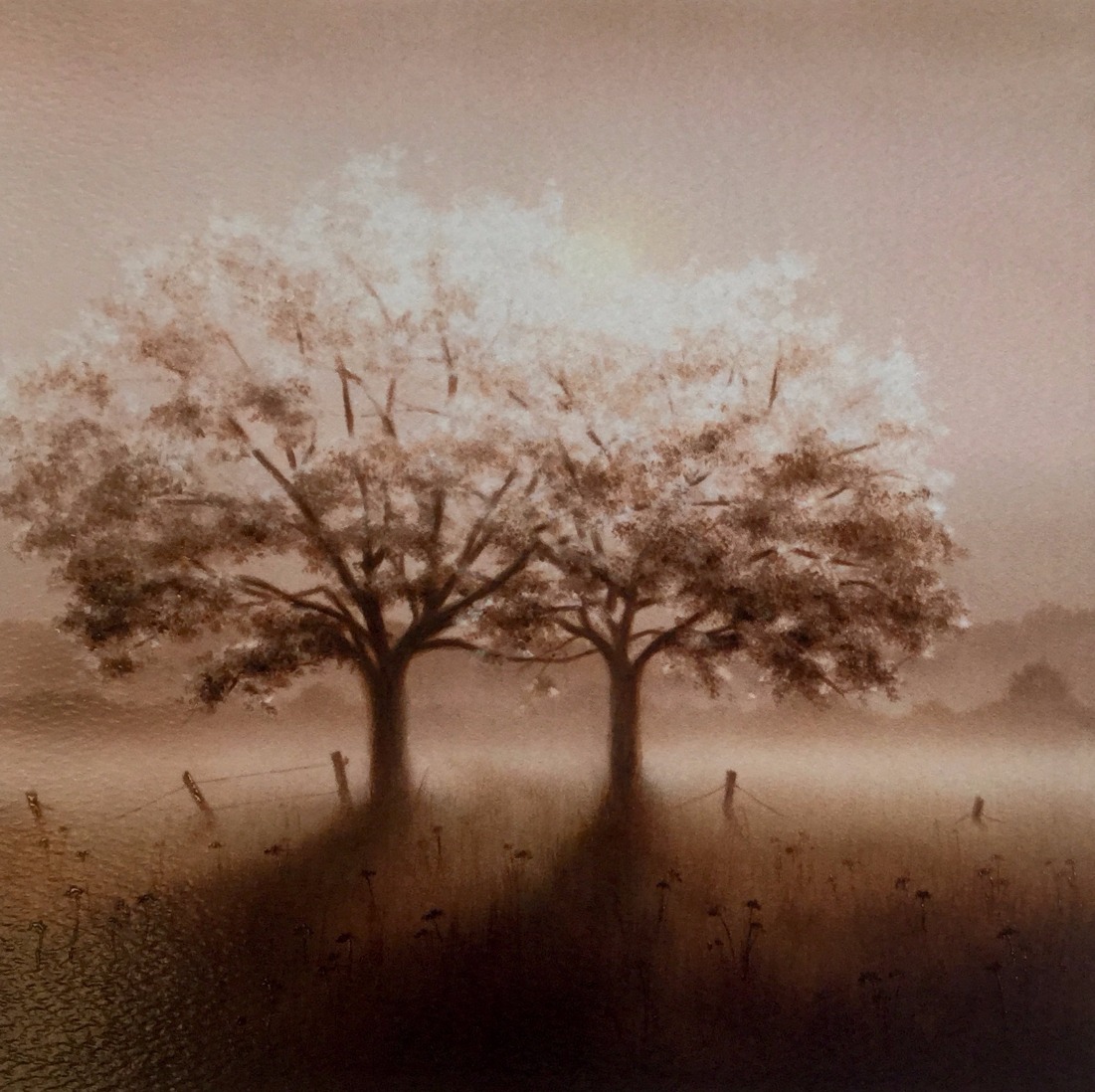 Blossom Trees by John Waterhouse, Landscape