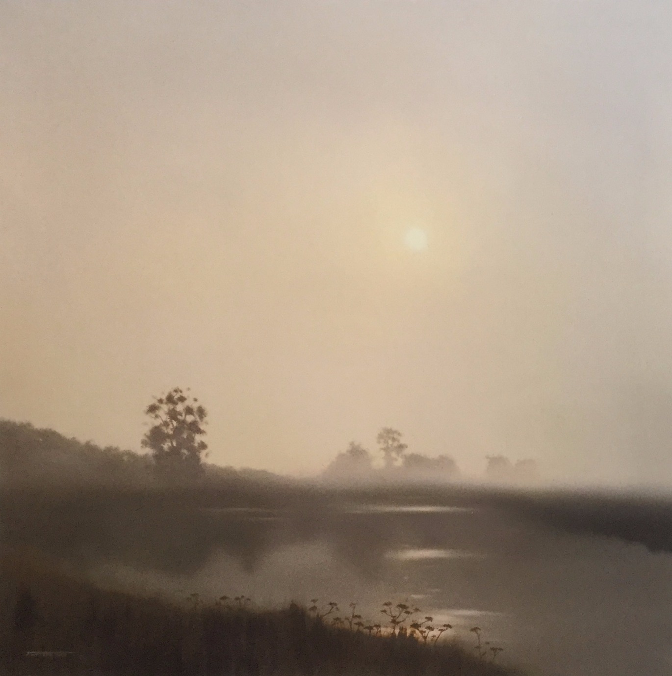 Lakeside by John Waterhouse, Landscape | Water