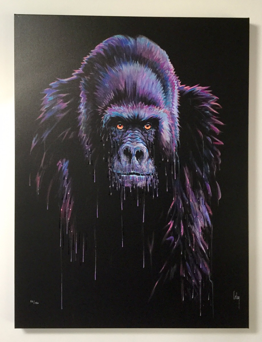 Harambe by Robert Oxley, Animals | Abstract | Gorilla