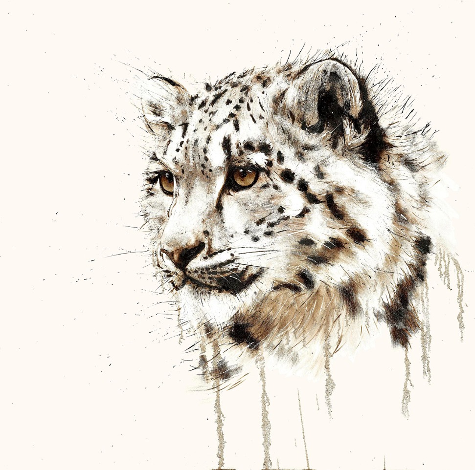 Snow Leopard by David Rees