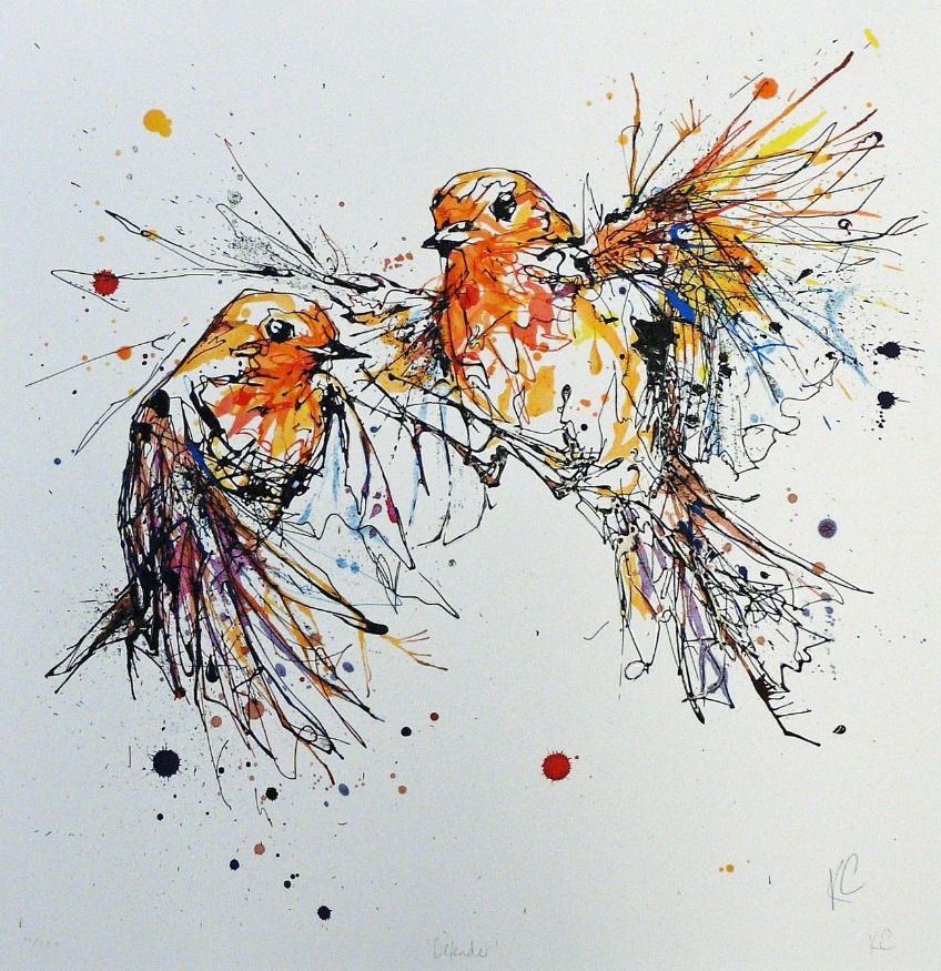 Defender by Kathryn Callaghan, Abstract | Bird | Animals