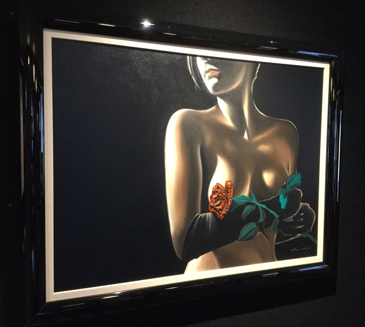 Red is the Rose by Drew Darcy, Nude | Customer Sale | Figurative