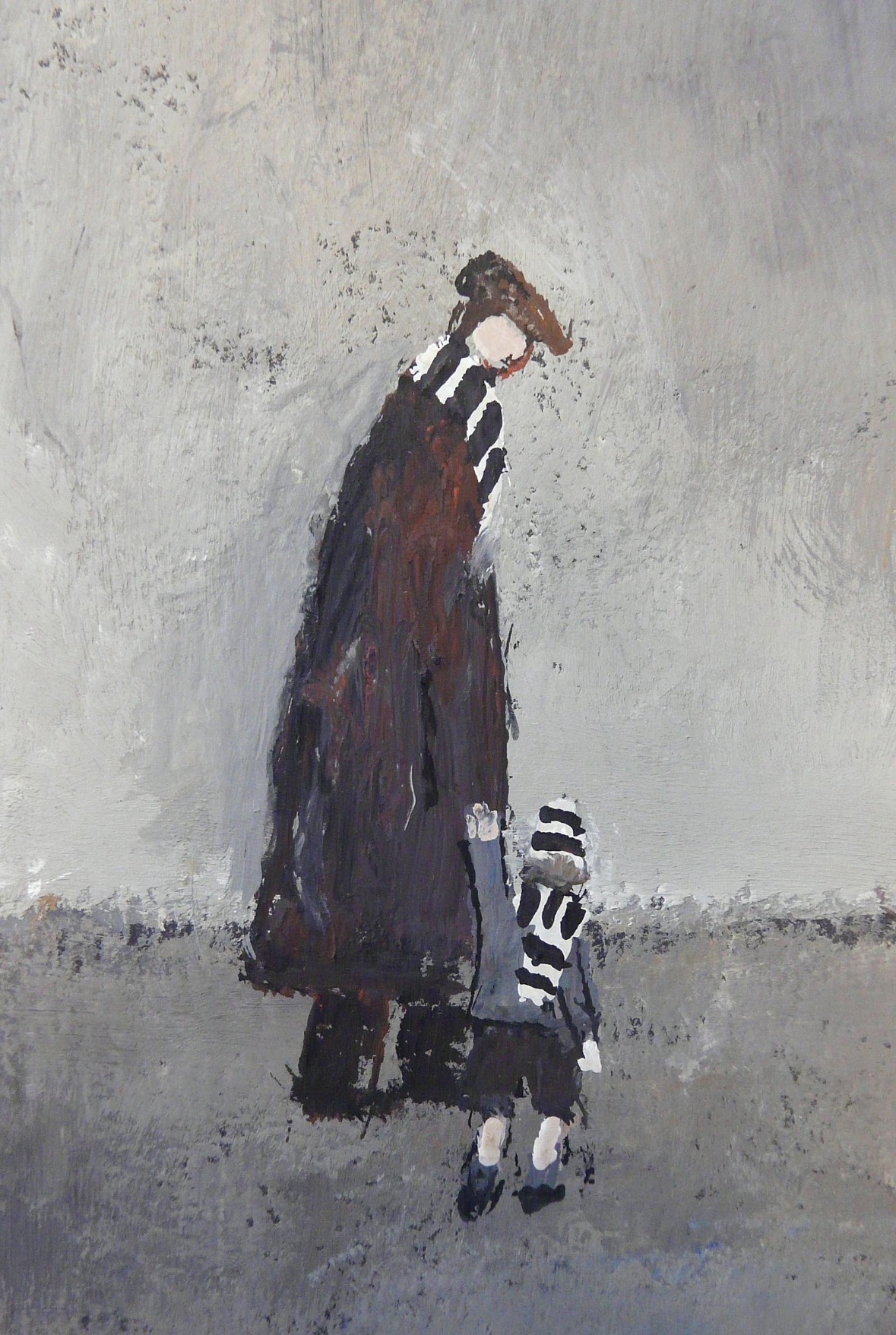 First Match by Malcolm Teasdale, Northern | Nostalgic | Football | Family | Children