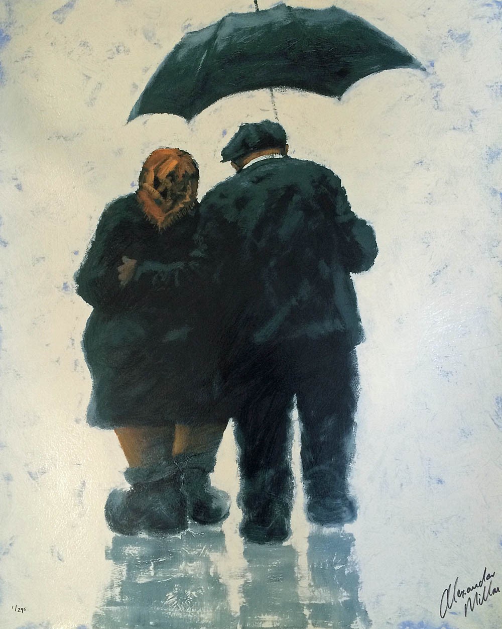 Mam and Dad by Alexander Millar, Couple | Gadgie | Romance | Nostalgic | Northern | Rare