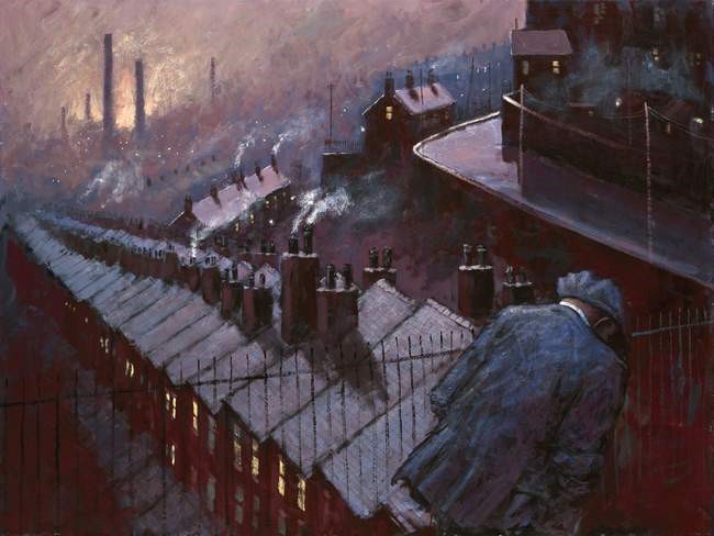 A Long and Winding Road by Alexander Millar, Industrial | Landscape | Northern | Nostalgic | Gadgie