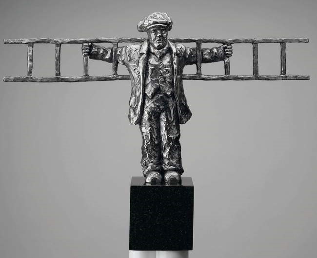The Angel (Stainless Steel) by Alexander Millar, Gadgie | Sculpture | Rare