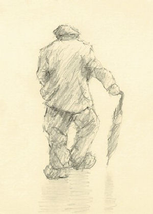 Looks like Rain by Alexander Millar Looks like Rain by Alexander Millar, Northern | Nostalgic | Figurative | Gadgie