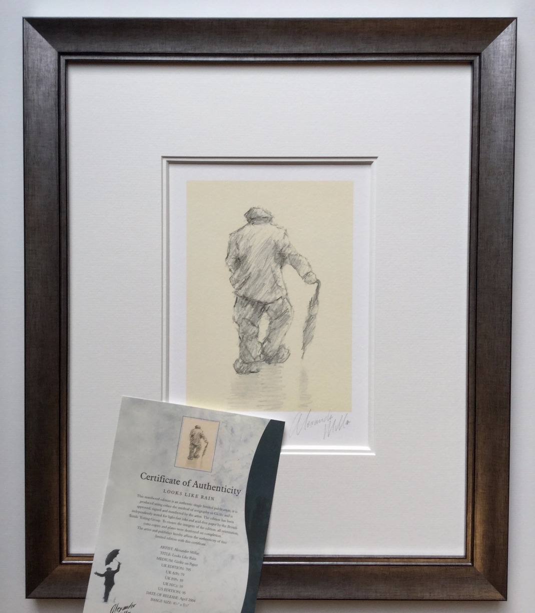 Looks like Rain by Alexander Millar Looks like Rain by Alexander Millar, Northern | Nostalgic | Figurative | Gadgie