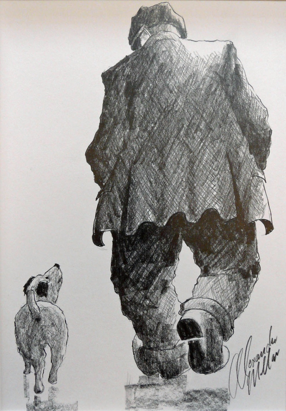 On we go by Alexander Millar, Northern | Nostalgic | Gadgie | Figurative