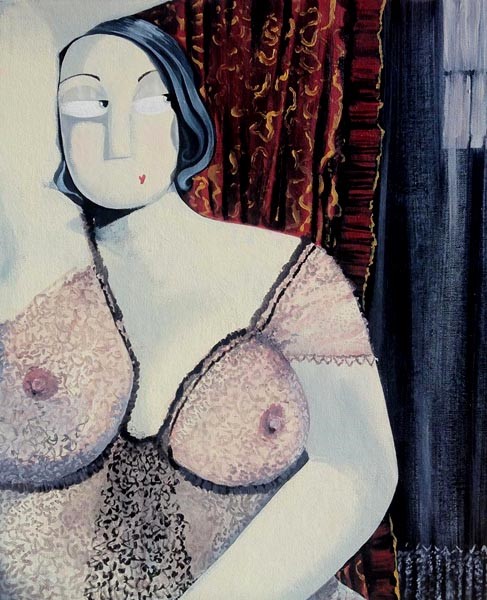 The Voyeur by Angela Smyth, Figurative | Nude | Special Offer