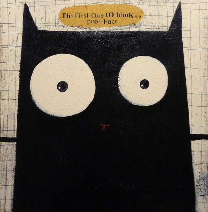 The First One to Blink is a Poo Face by Angela Smyth