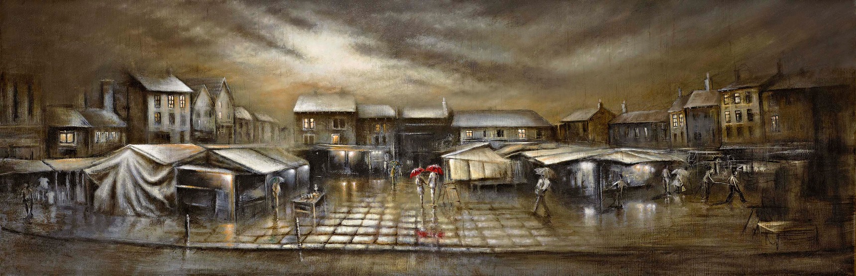 Thunder in my Heart by Bob Barker Thunder in my Heart by Bob Barker, Love | Landscape | Northern | Nostalgic | Romance | Rare