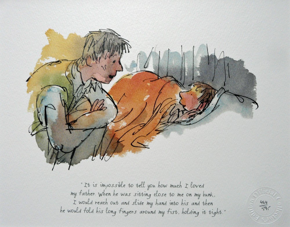 How much I loved my father by Quentin Blake