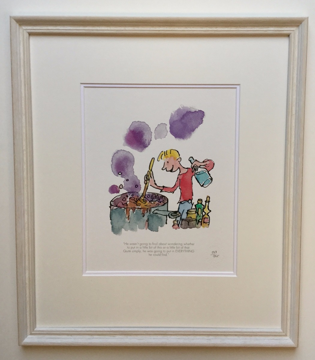 He Put in Everything he Could Find by Quentin Blake He Put in Everything he Could Find by Quentin Blake, Children | George | Marvellous | Medicine