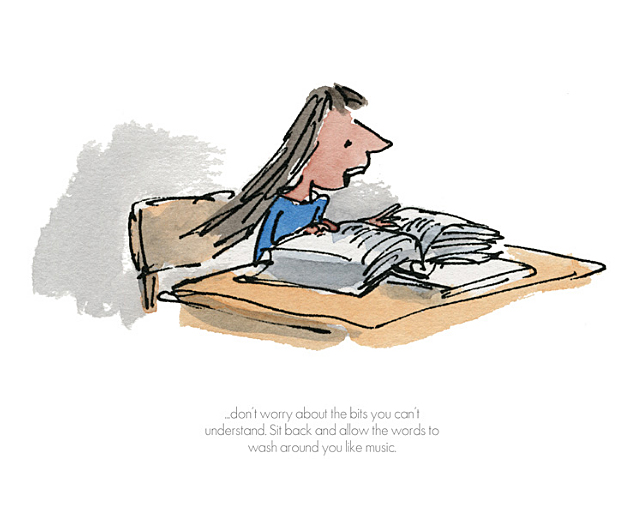 Sit back and allow the words to wash around you by Quentin Blake, dahl | Children | Nostalgic | Book | Film