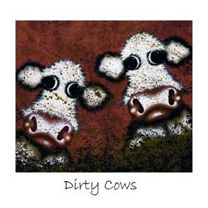 Dirty Cows by Caroline Shotton, Cards