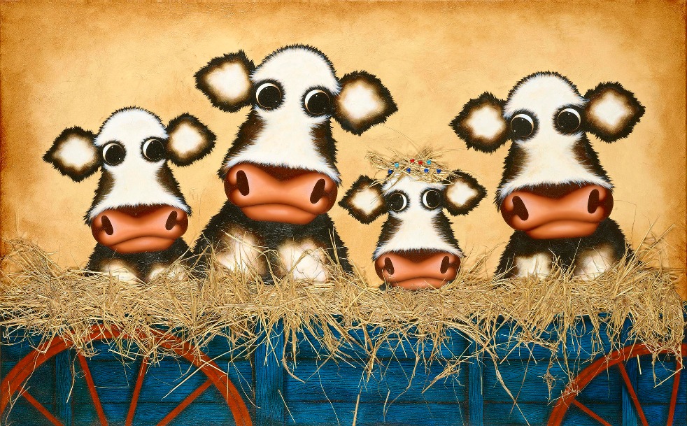 King of the Road by Caroline Shotton, Humour | Cow | Family | Children