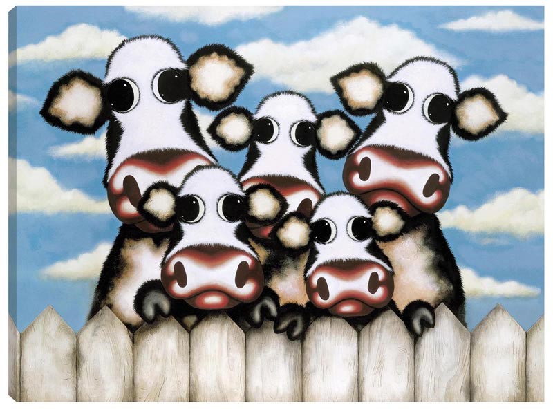 Happy Fa-Moo-Ly by Caroline Shotton, Cow | Family | Humour