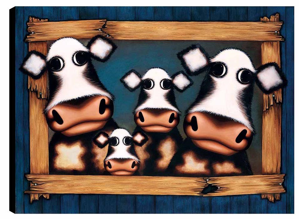 Home Sweet Home by Caroline Shotton, Cow | Family | Humour