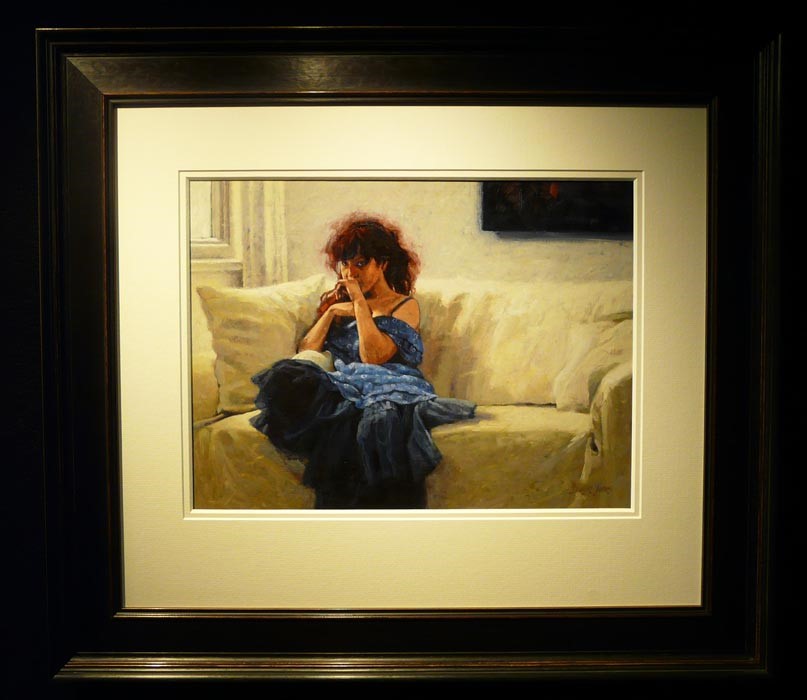 Olivia in the White Room by Gwyn Jones, Figurative | Special Offer