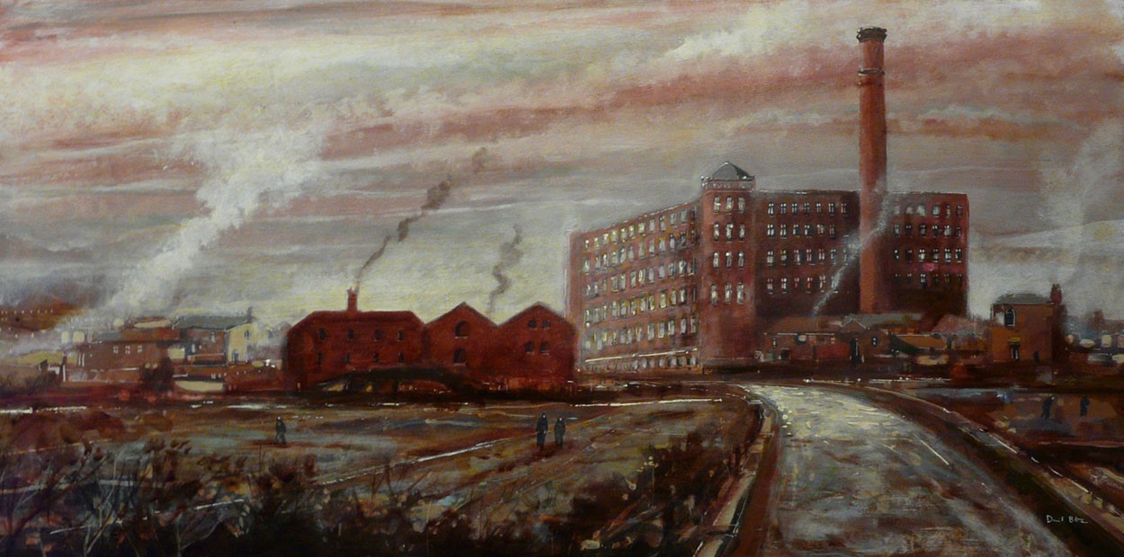 Tudor Mill, Ashton under Lyne by David Bez, Local | Landscape | Industrial | Northern | Nostalgic | Special Offer