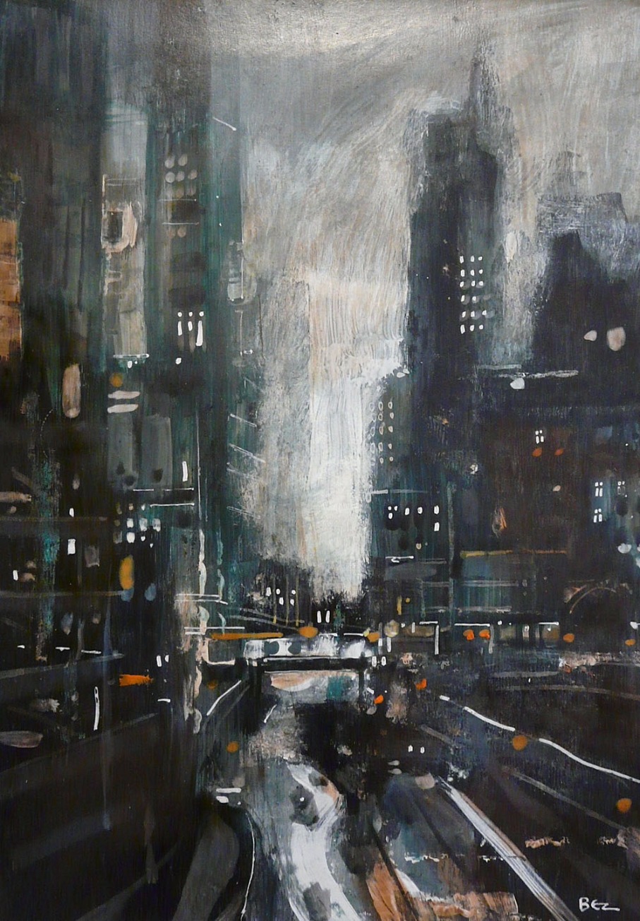 City Lights by David Bez, Landscape