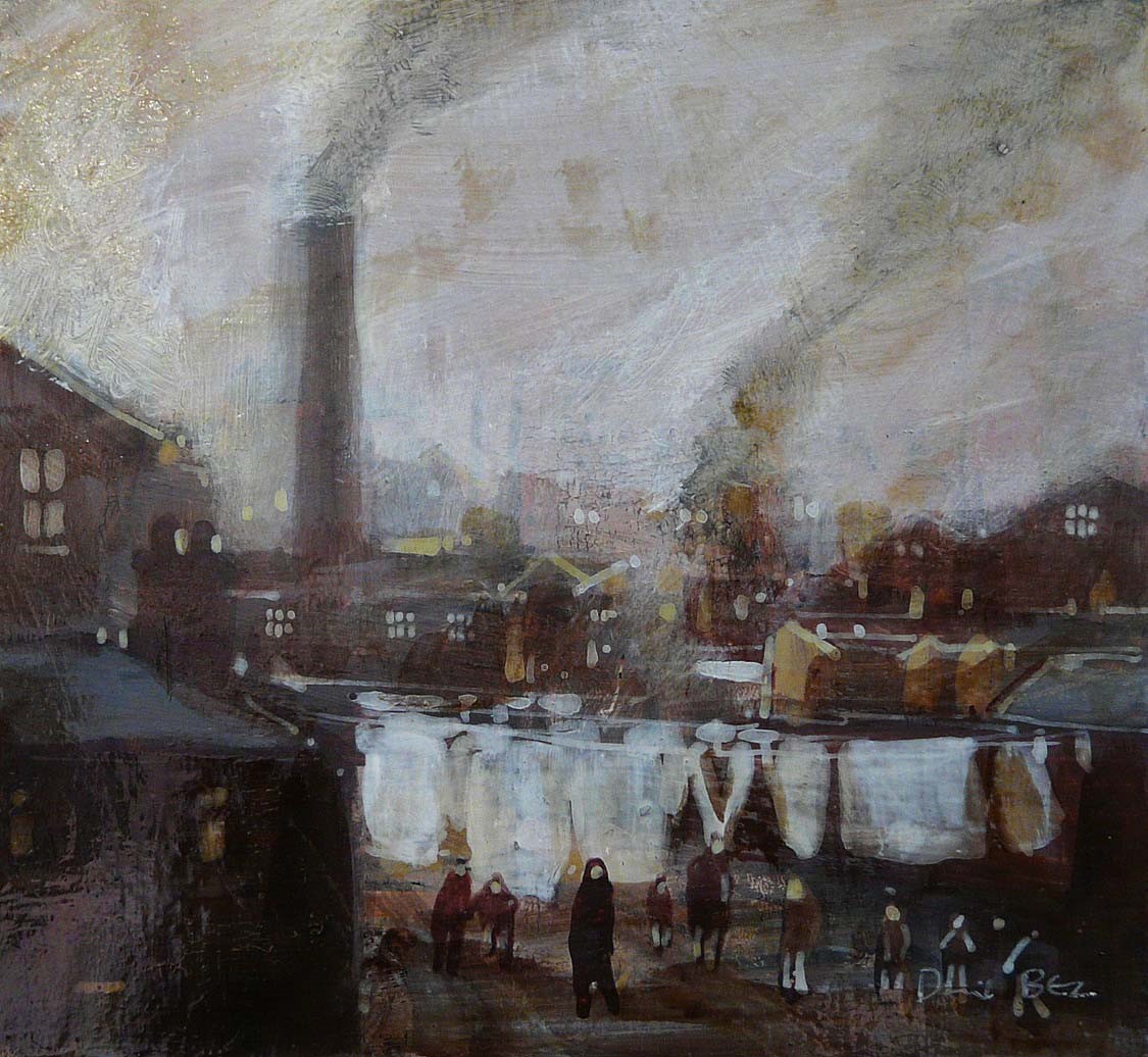 Wash Day by David Bez, Landscape | Northern | Industrial