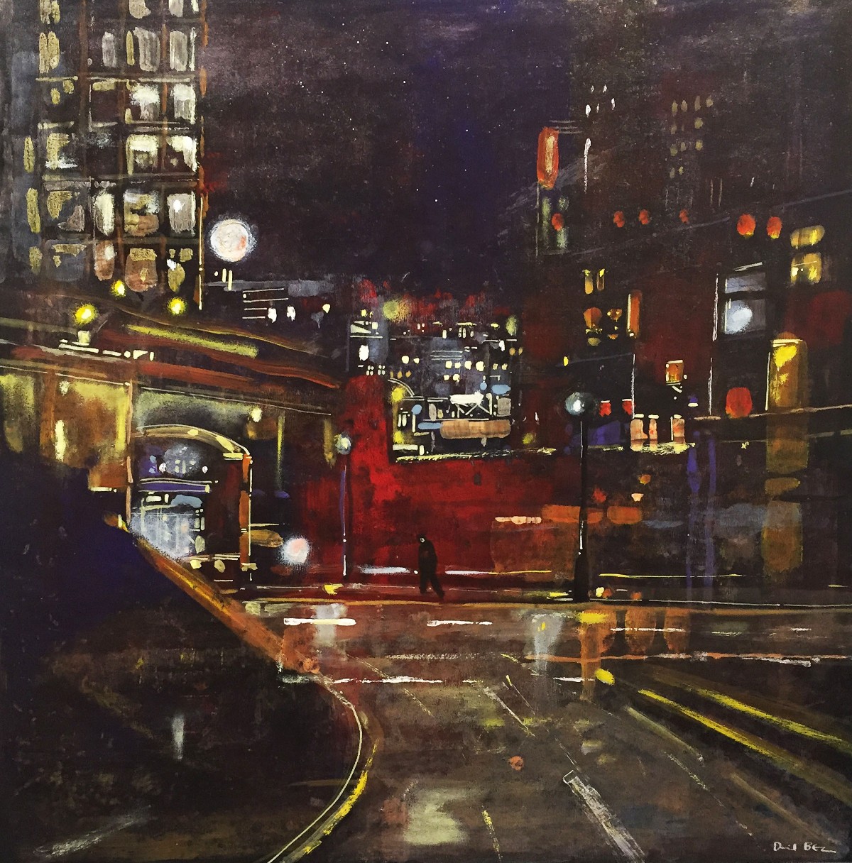 Nocturnal Manchester by David Bez, Manchester | Landscape | Northern