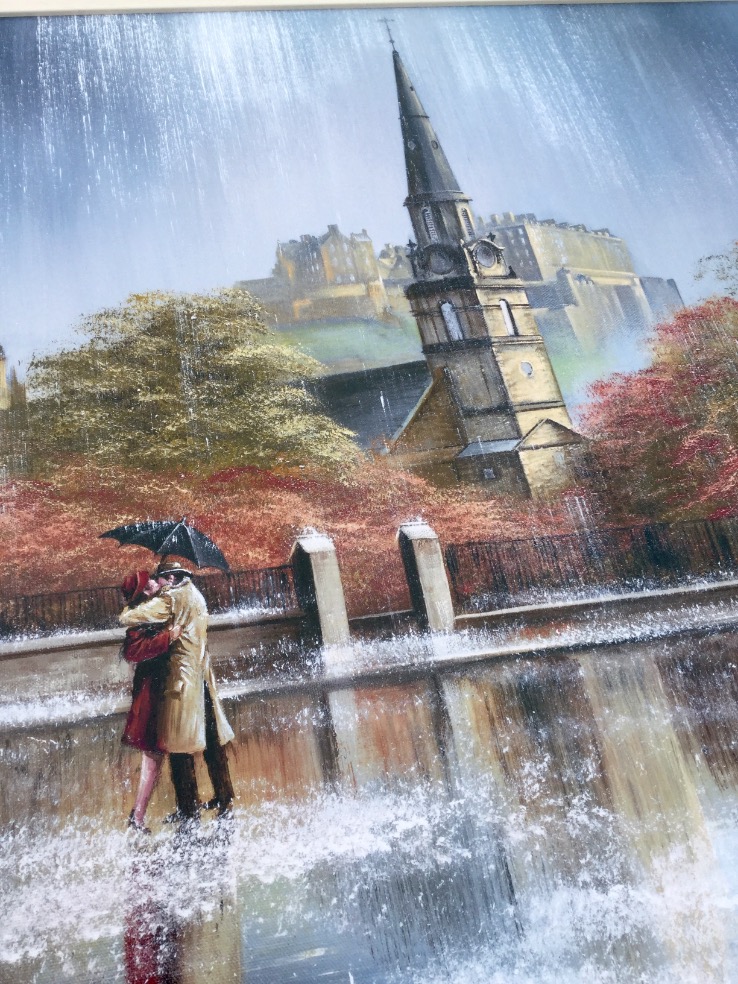 As the Edinburgh Rain Fell by Jeff Rowland