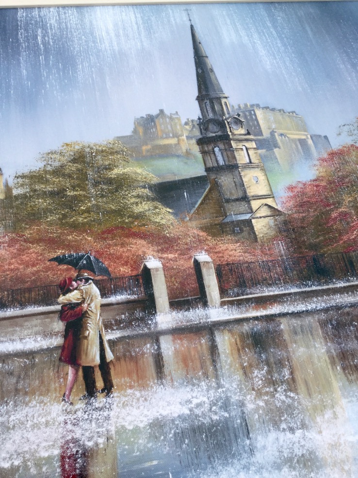 As the Edinburgh Rain Fell by Jeff Rowland