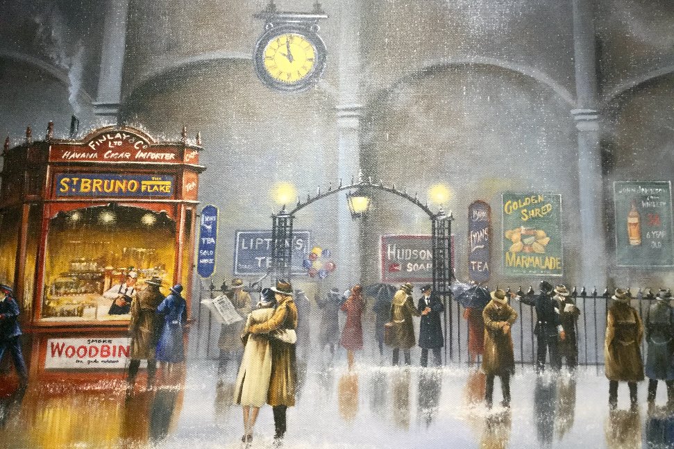 Until the Last Minute by Jeff Rowland, Nostalgic | Train | Transport | Love | Romance