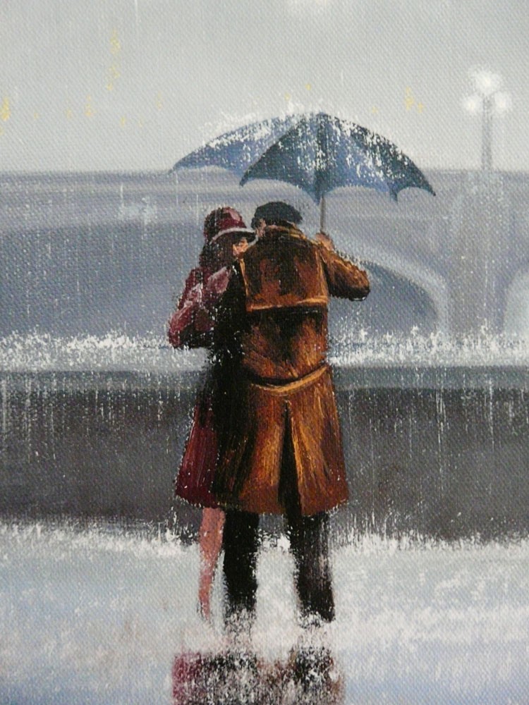Falling in love again by Jeff Rowland, Rare | Couple | Love | Romance | Nostalgic | Water