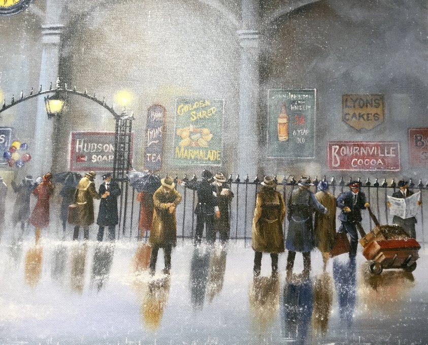 Until the Last Minute by Jeff Rowland, Nostalgic | Train | Transport | Love | Romance