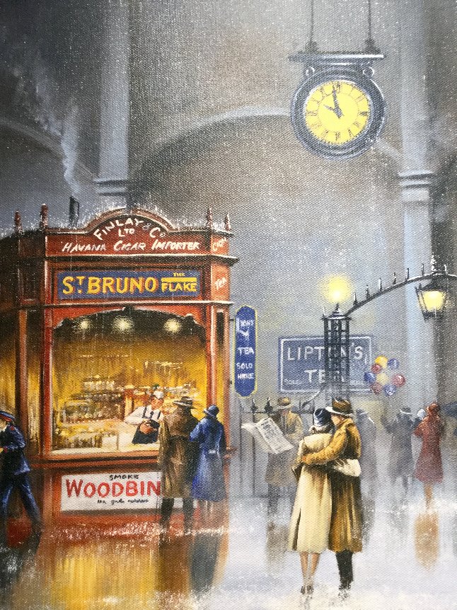 Until the Last Minute by Jeff Rowland, Nostalgic | Train | Transport | Love | Romance