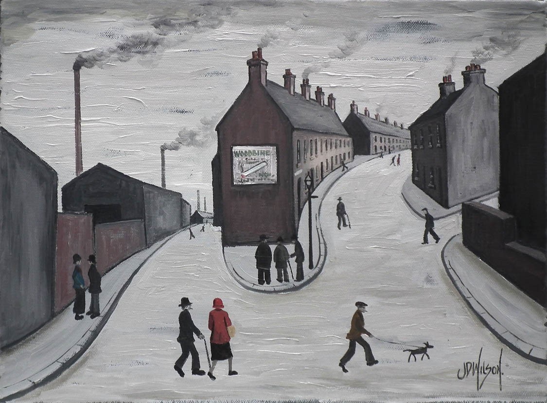 The Hill by John D Wilson, Industrial | Northern | Local | Lowry