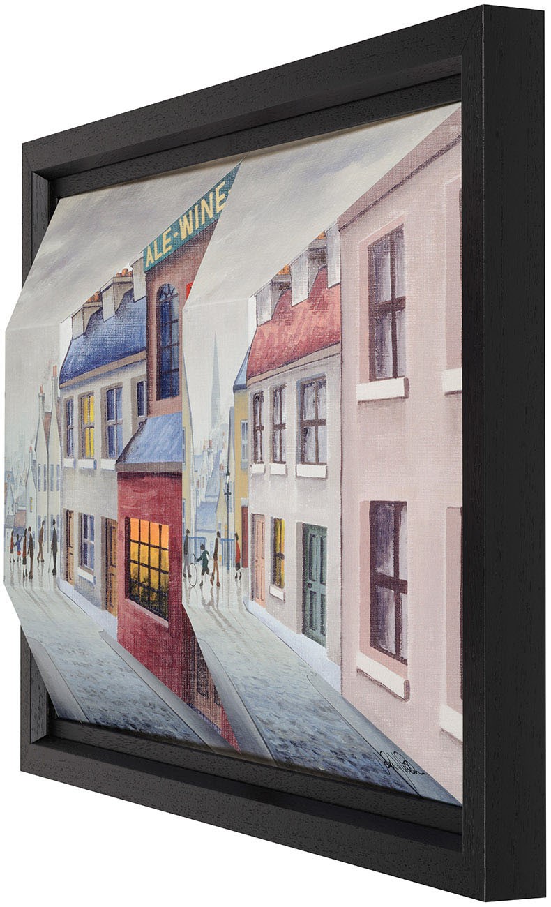 The Meeting Place by John D Wilson, Northern | 3D | Lowry | Rare